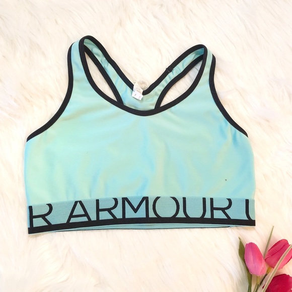 Under Armour Other - Under Armour Compression Sports Bra Medium Aqua